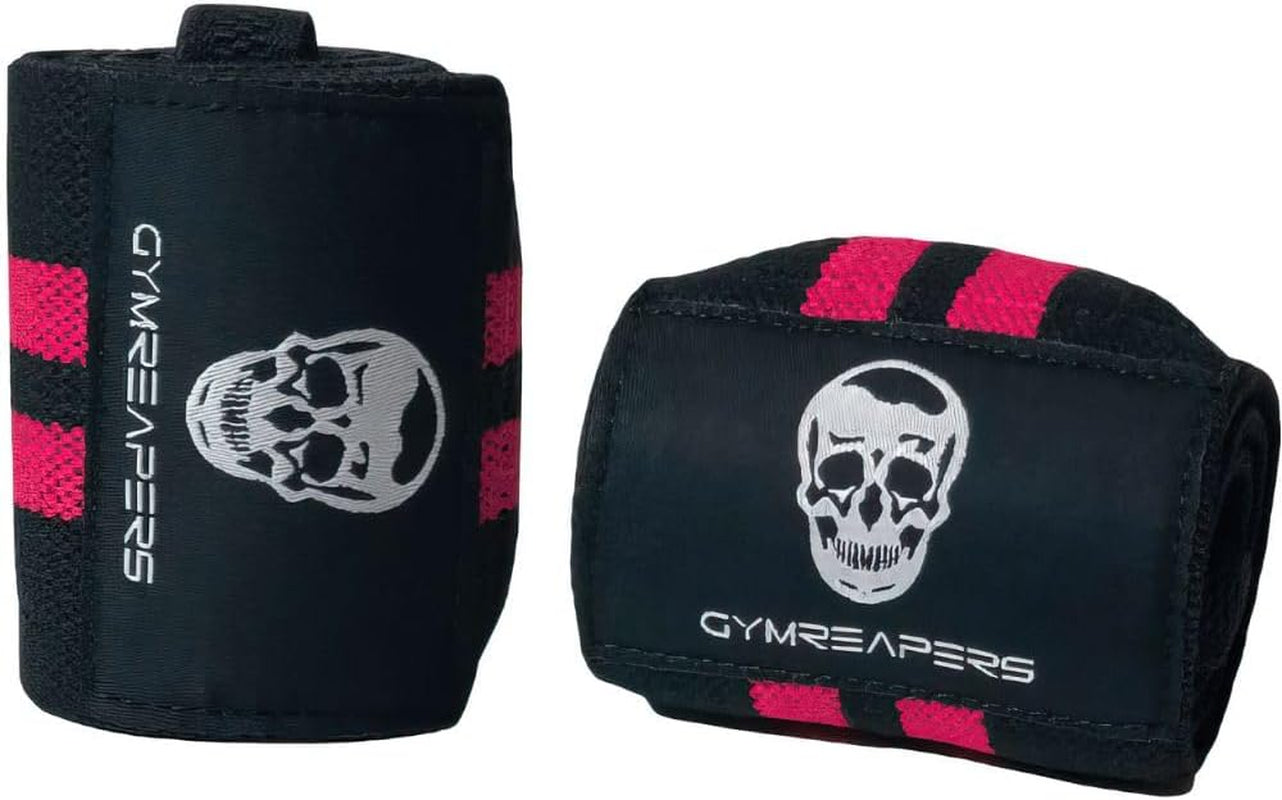 Professional 18" Weightlifting Wrist Wraps (IPF Approved) - Heavy Duty Support with Thumb Loop for Powerlifting, Strength Training, and Bodybuilding