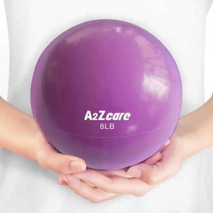 Weighted Toning Exercise Ball for Pilates, Yoga, Physical Therapy, and Fitness