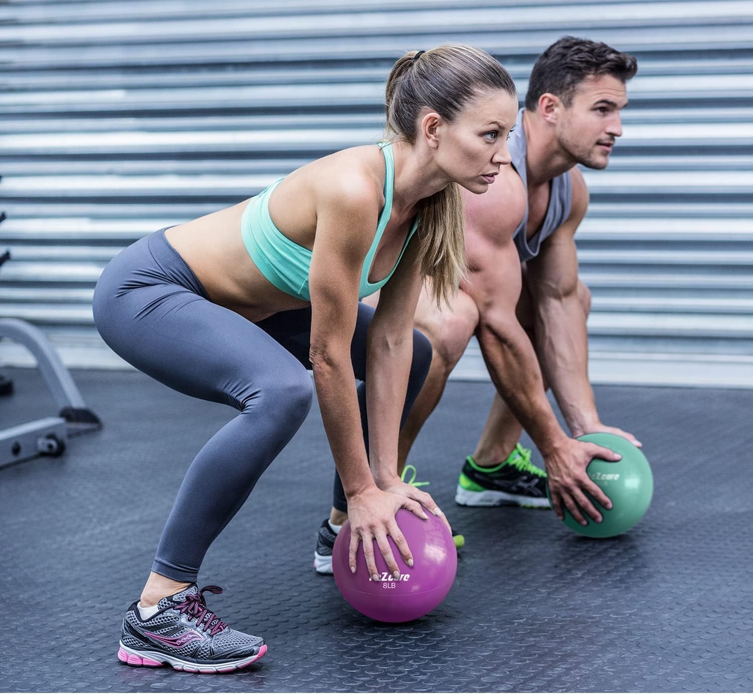 Weighted Toning Exercise Ball for Pilates, Yoga, Physical Therapy, and Fitness